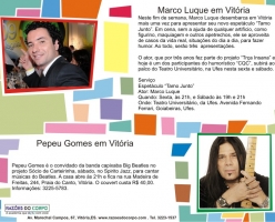 Marco Luque e Pepeu Gomes em Vitria