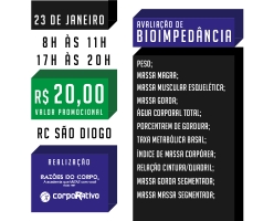 Avaliao de Bioimpedncia RC So Diogo - VOL 2