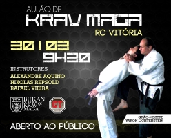 Aulo de Krav Maga - RC Vitria - 30/03